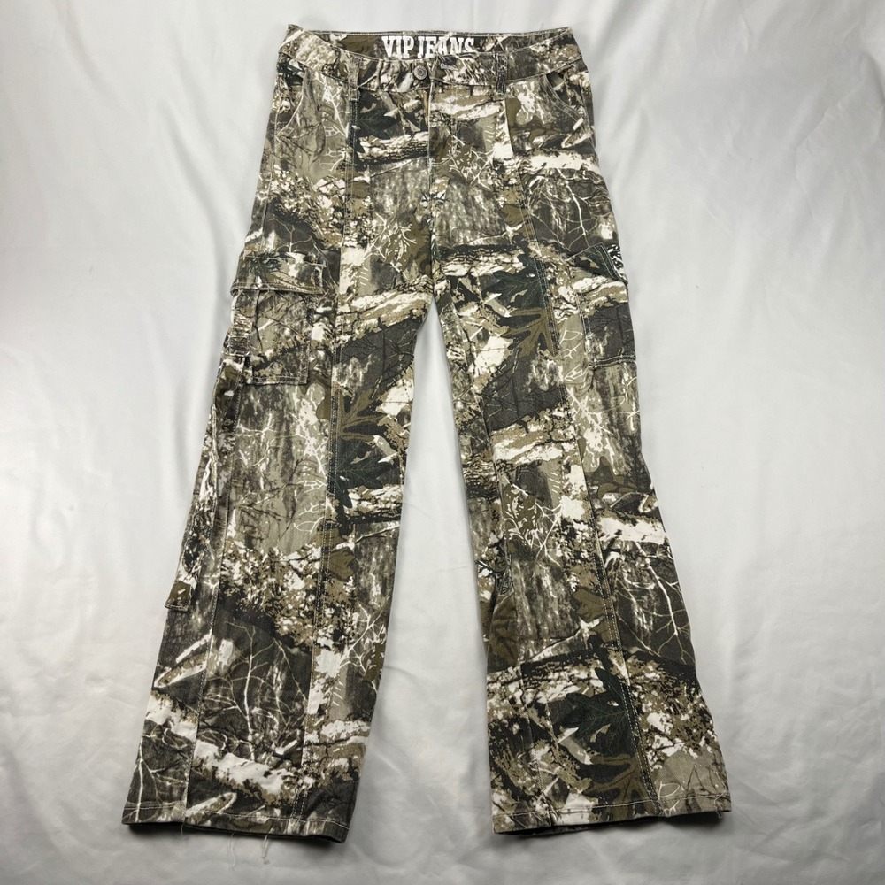 VIP Jeans Cargo Camo Streetwear Utility Camouflage Pants